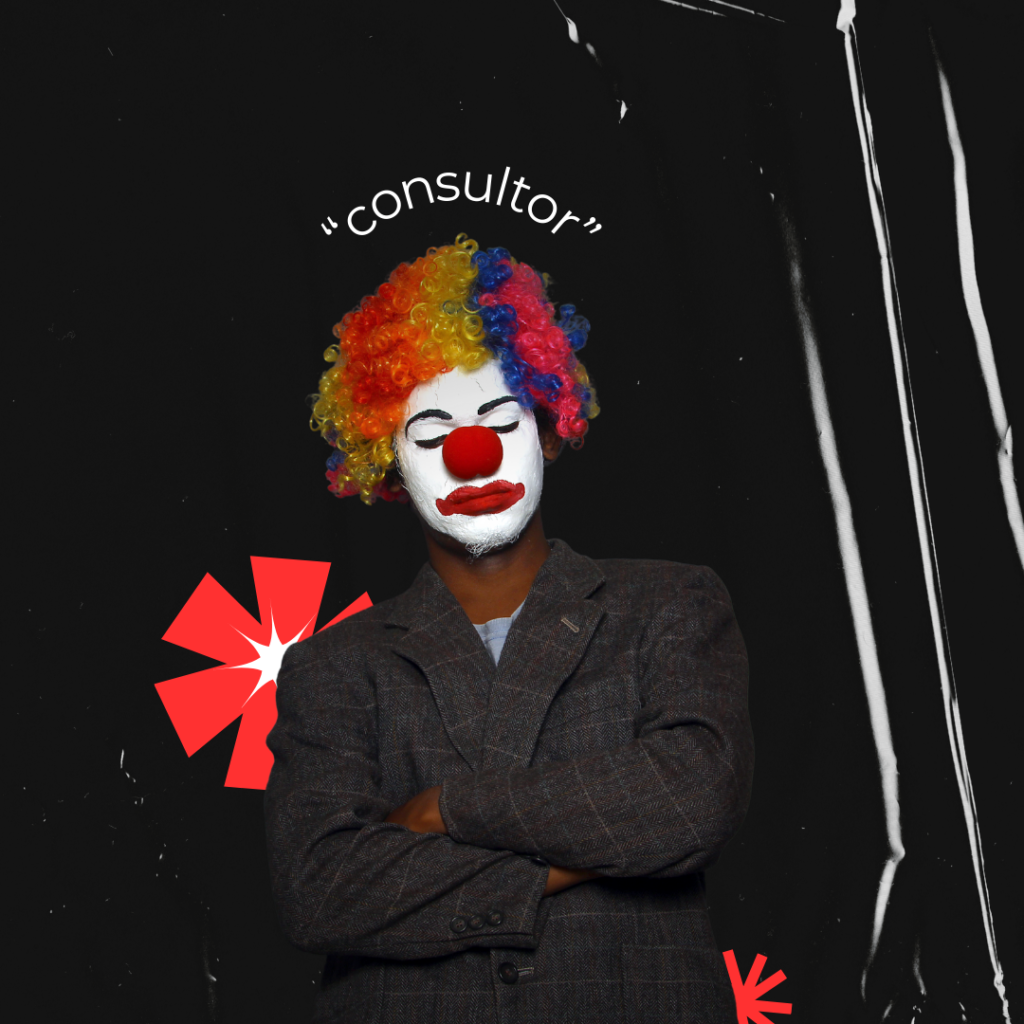 consultor falando sobre metas