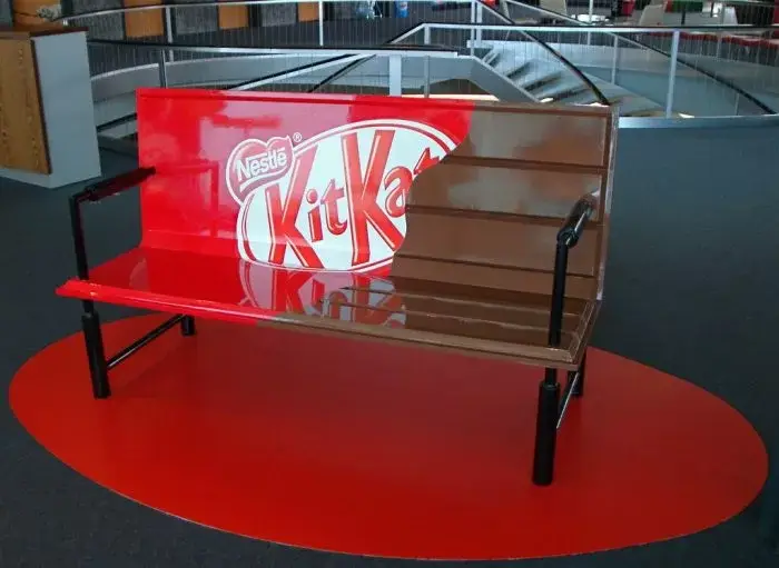 Kit Kat e o seu banco de chocolate